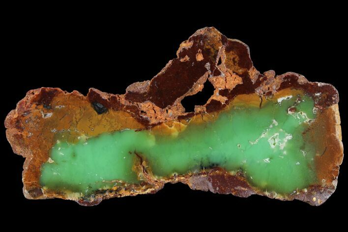 Polished Green Chrysoprase Slab - Western Australia #95222